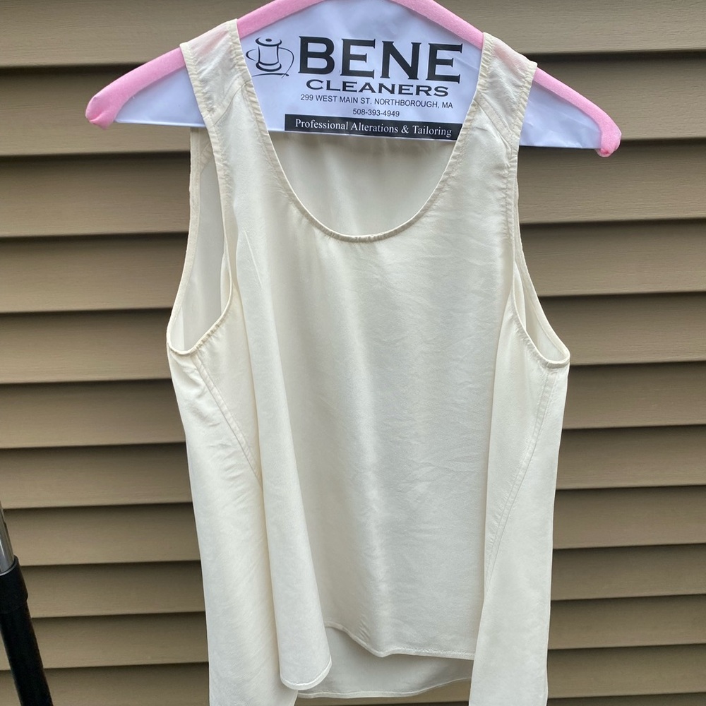 Everlane Silk Sleeveless Blouse